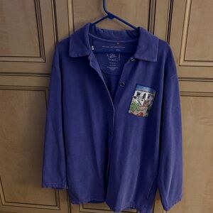 Michael Leu Collection Purple Shirt
